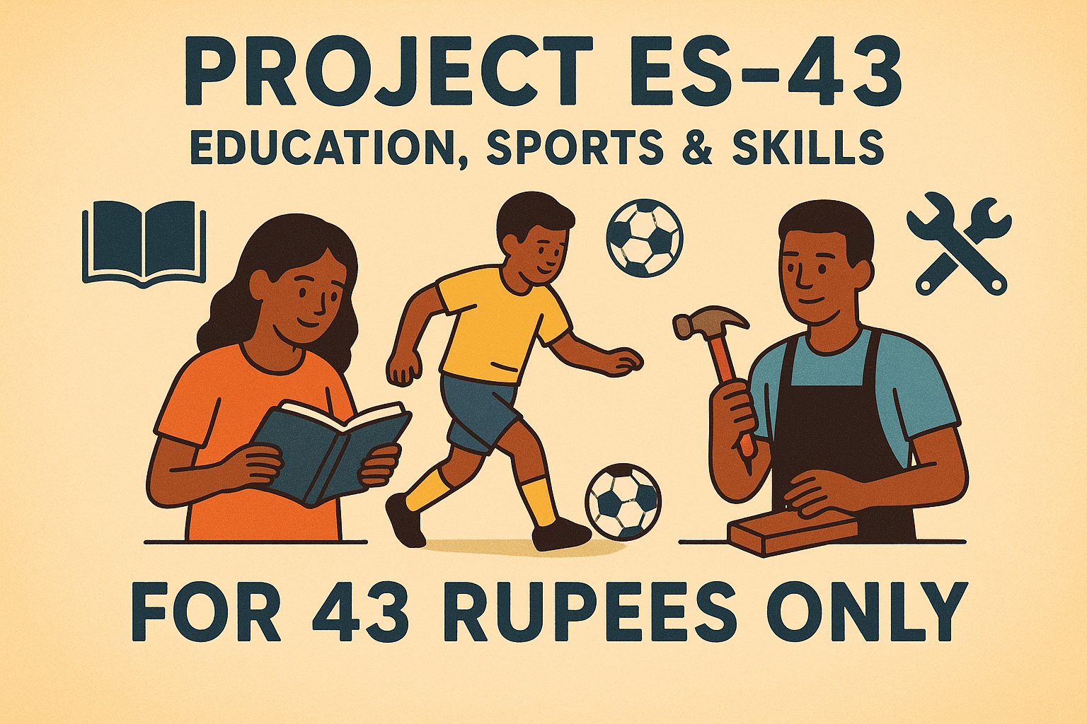 " PROJECT ES-43, HEADED BY RAJESH KUMAR "